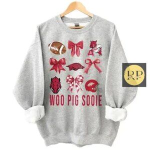 University Of Arkansas sweatshirt shirt woo pig sooie sweatshirt